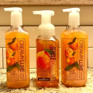 Set of 3 bath and body works hand soap